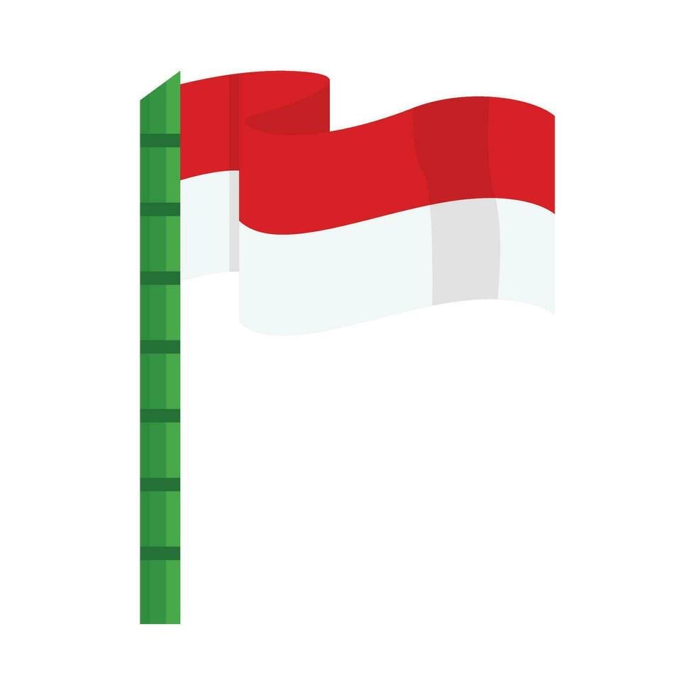 Indonesian independence anniversary vector