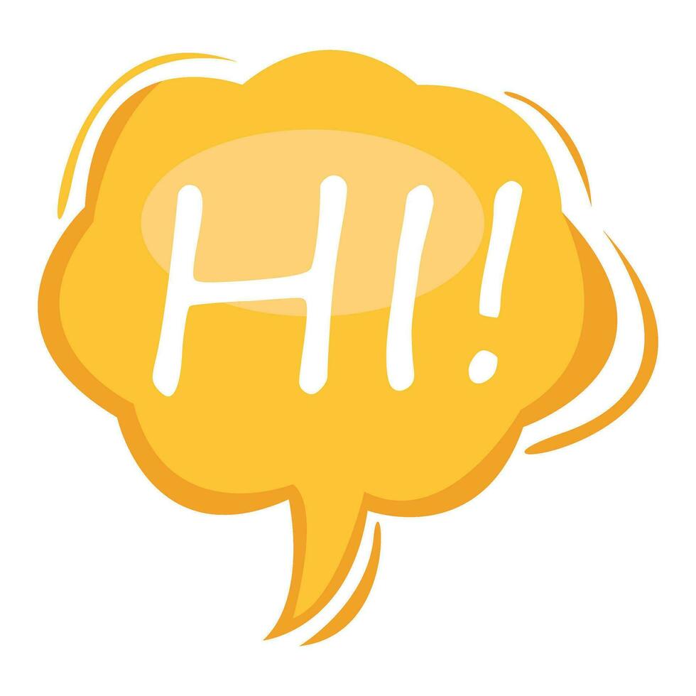 Bubble Chat Cartoon vector