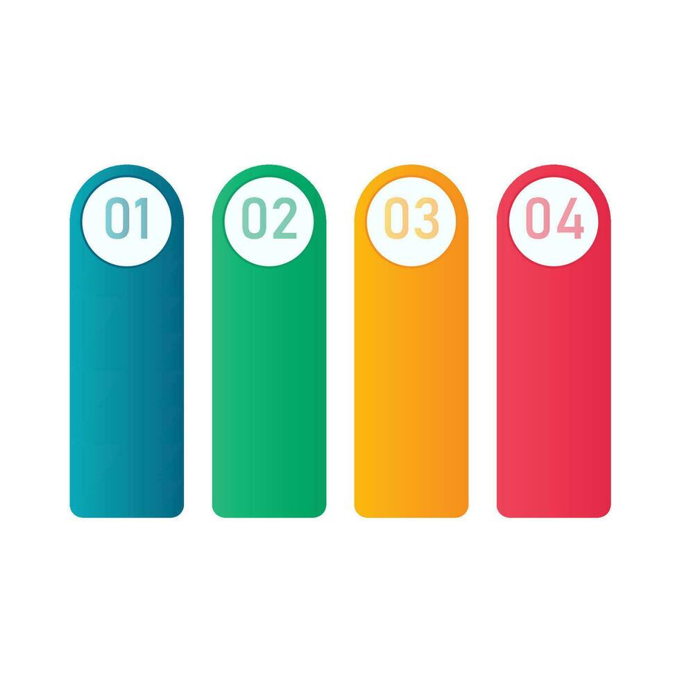 Rainbow Infographic Rainbow Infographic Business vector