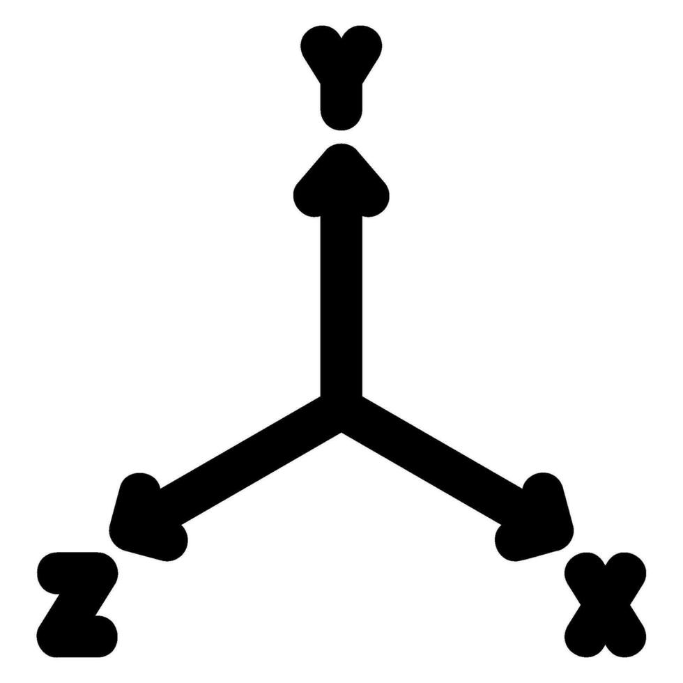 coordinates glyph icon vector