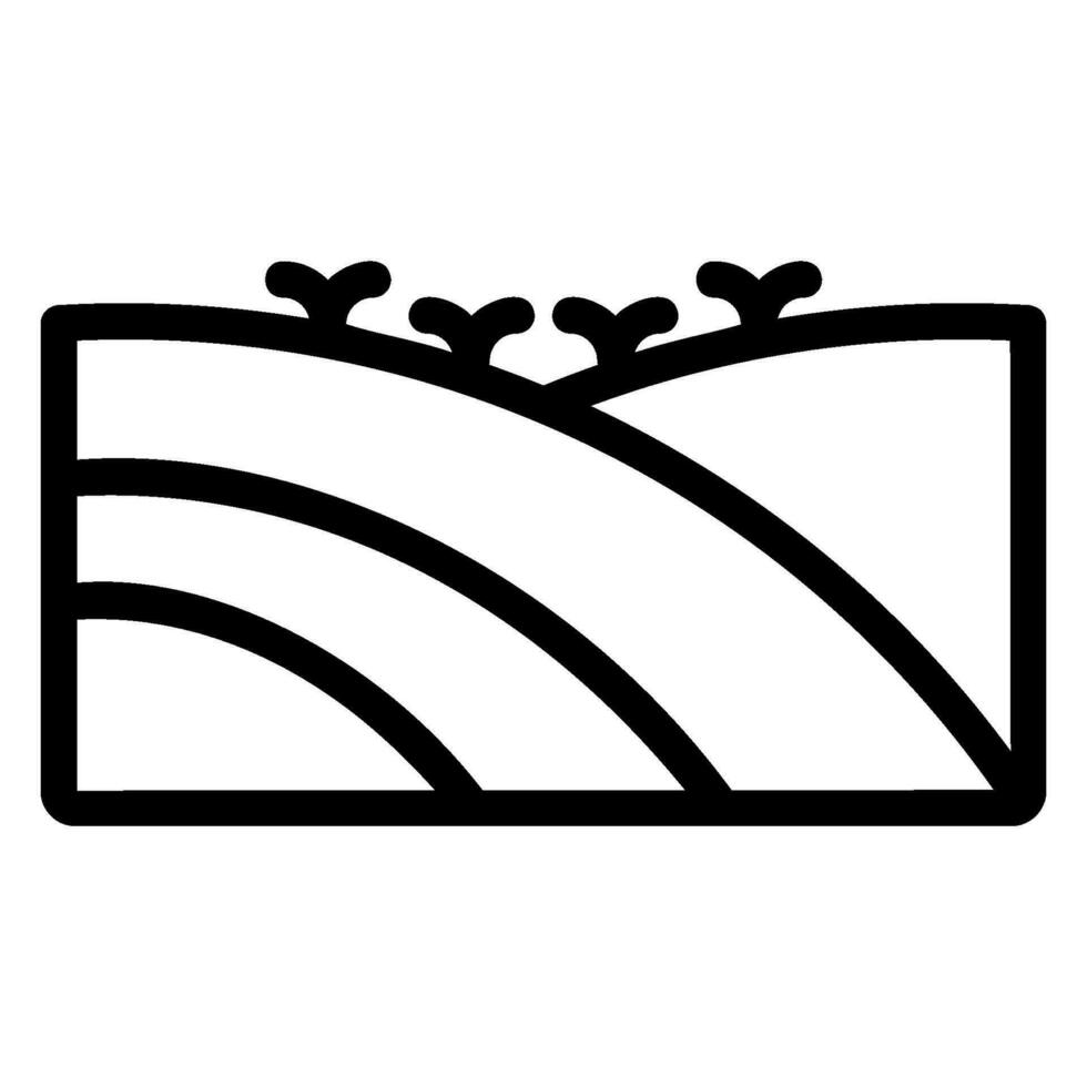 crop line icon vector