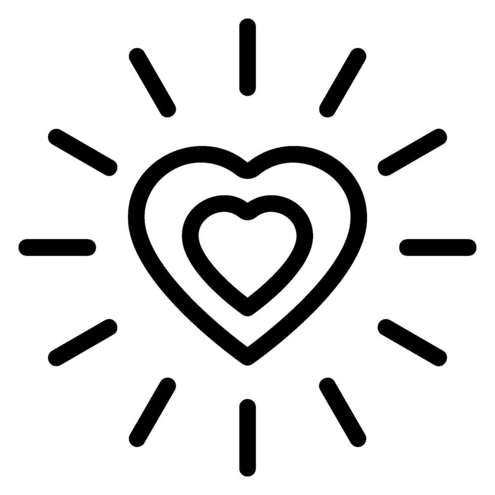 love line icon vector