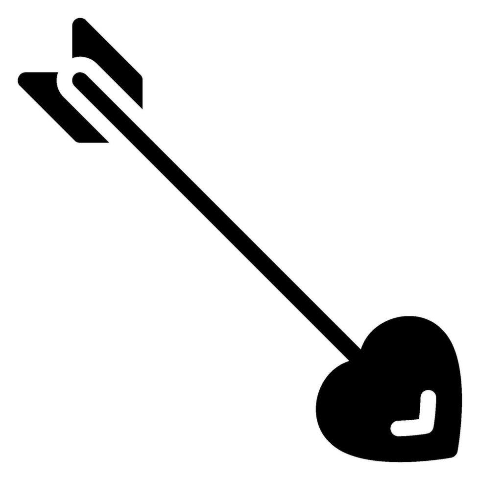 cupid glyph icon vector
