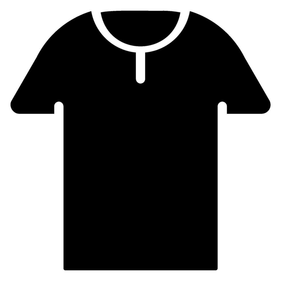 shirt glyph icon vector