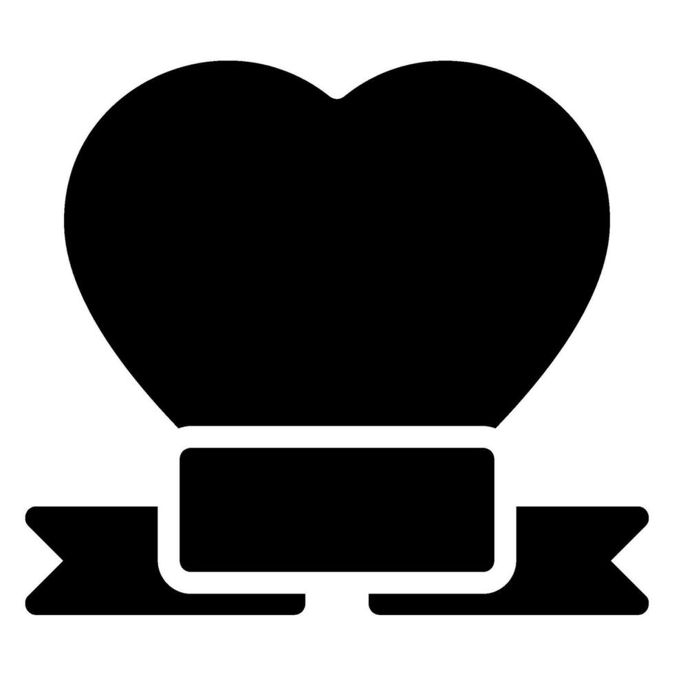 valentine glyph icon vector
