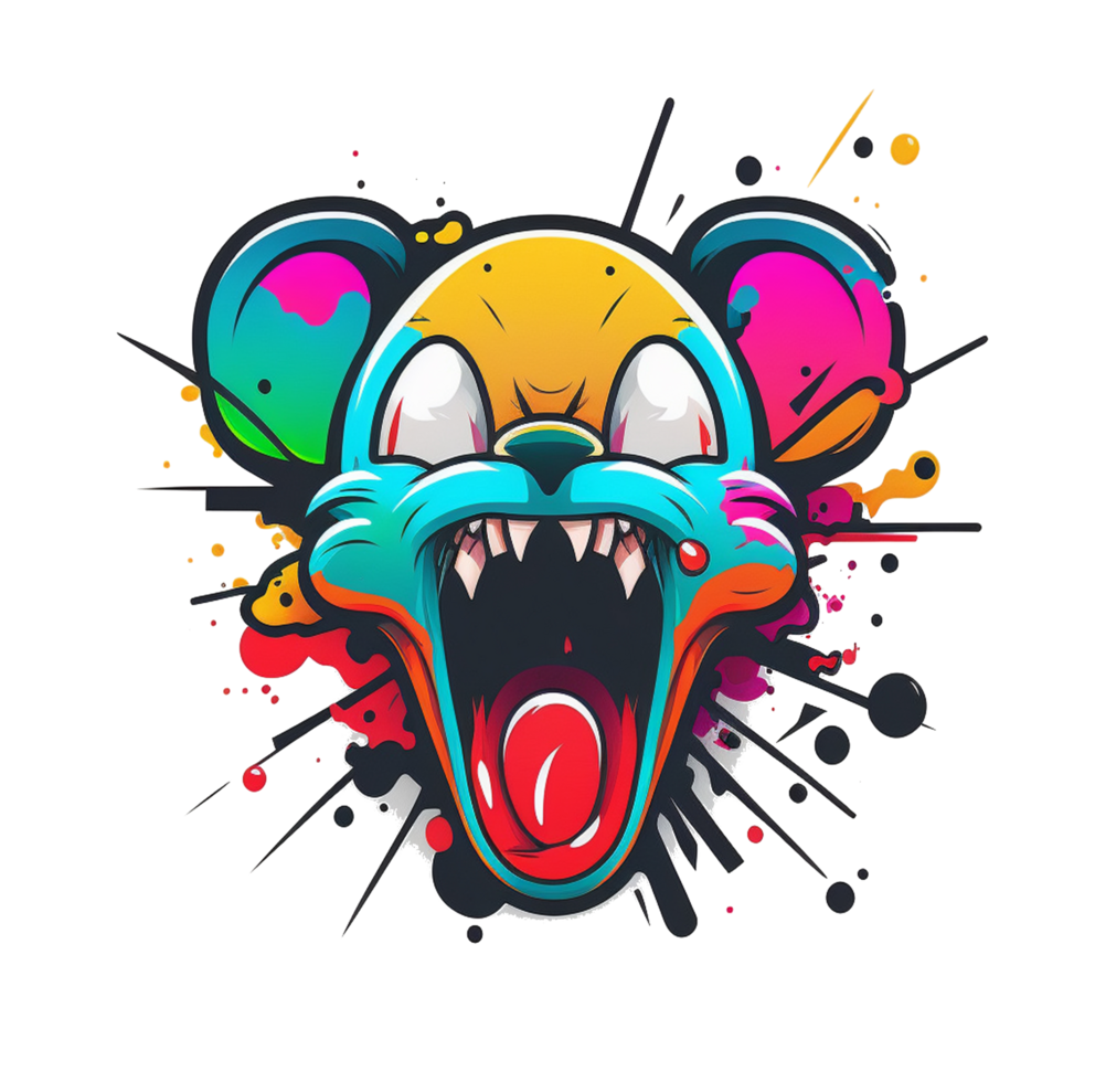 very cool style animals character, generative ai 27581105 PNG