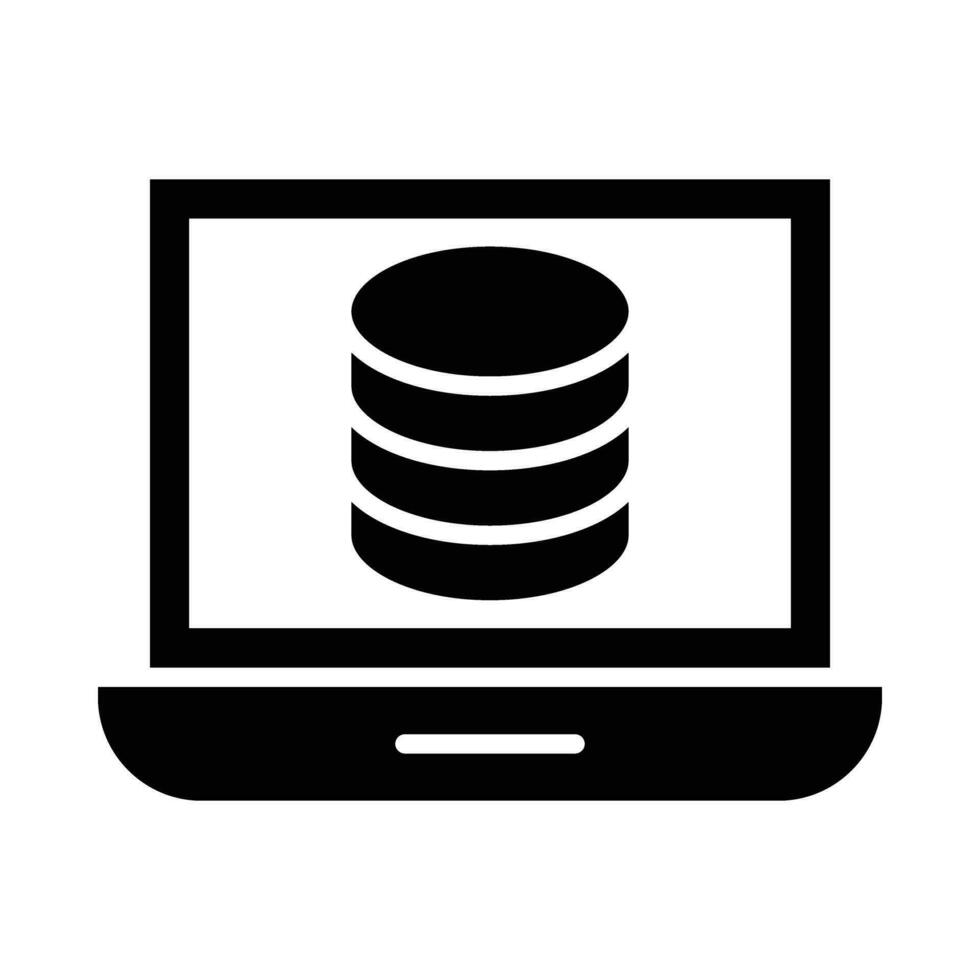 Data Vector Glyph Icon For Personal And Commercial Use.