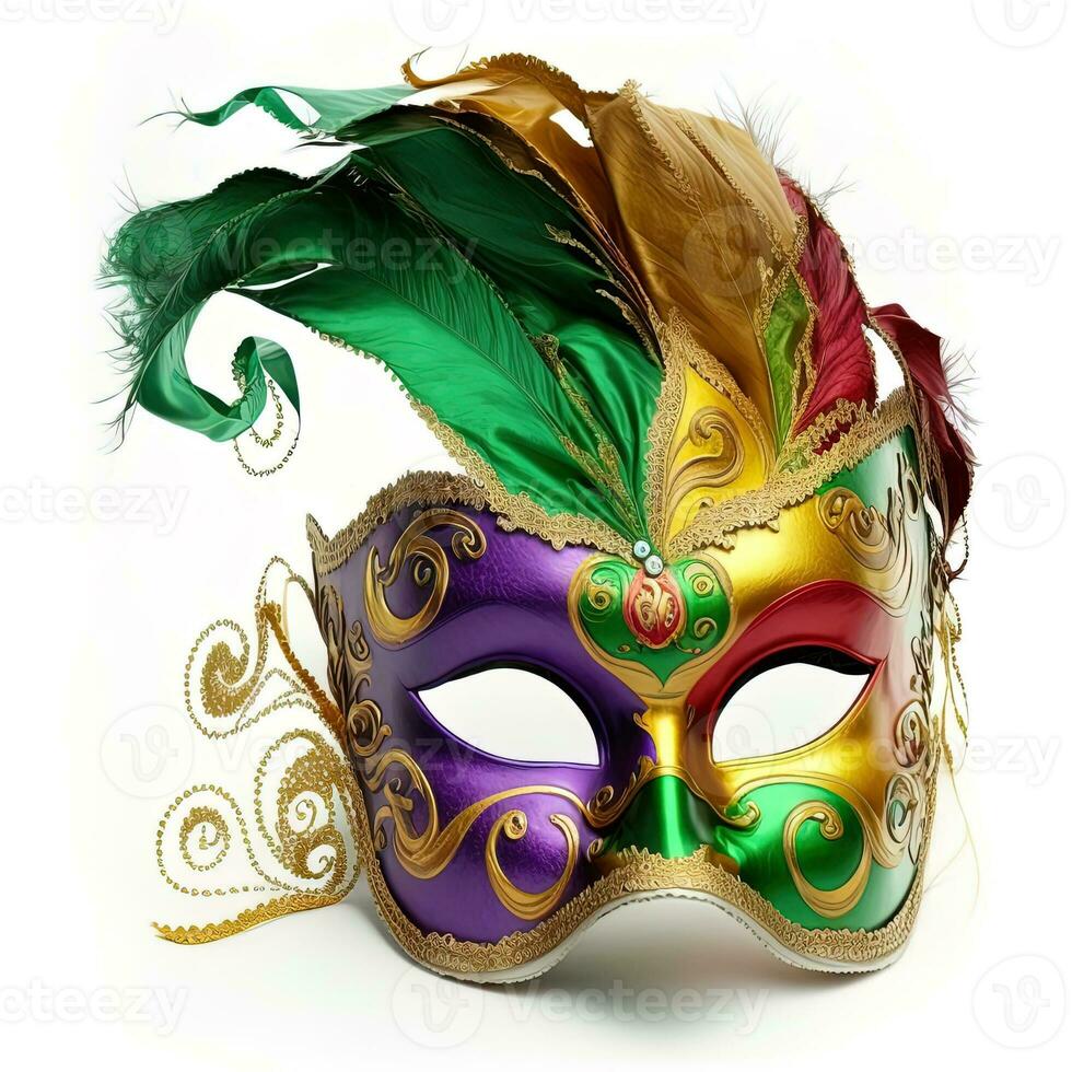 Mardi gras festive carnival mask photo