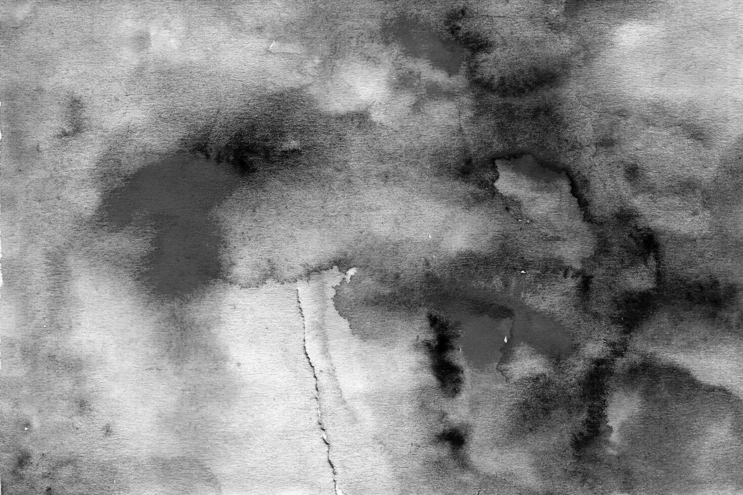 Black and white watercolor texture photo