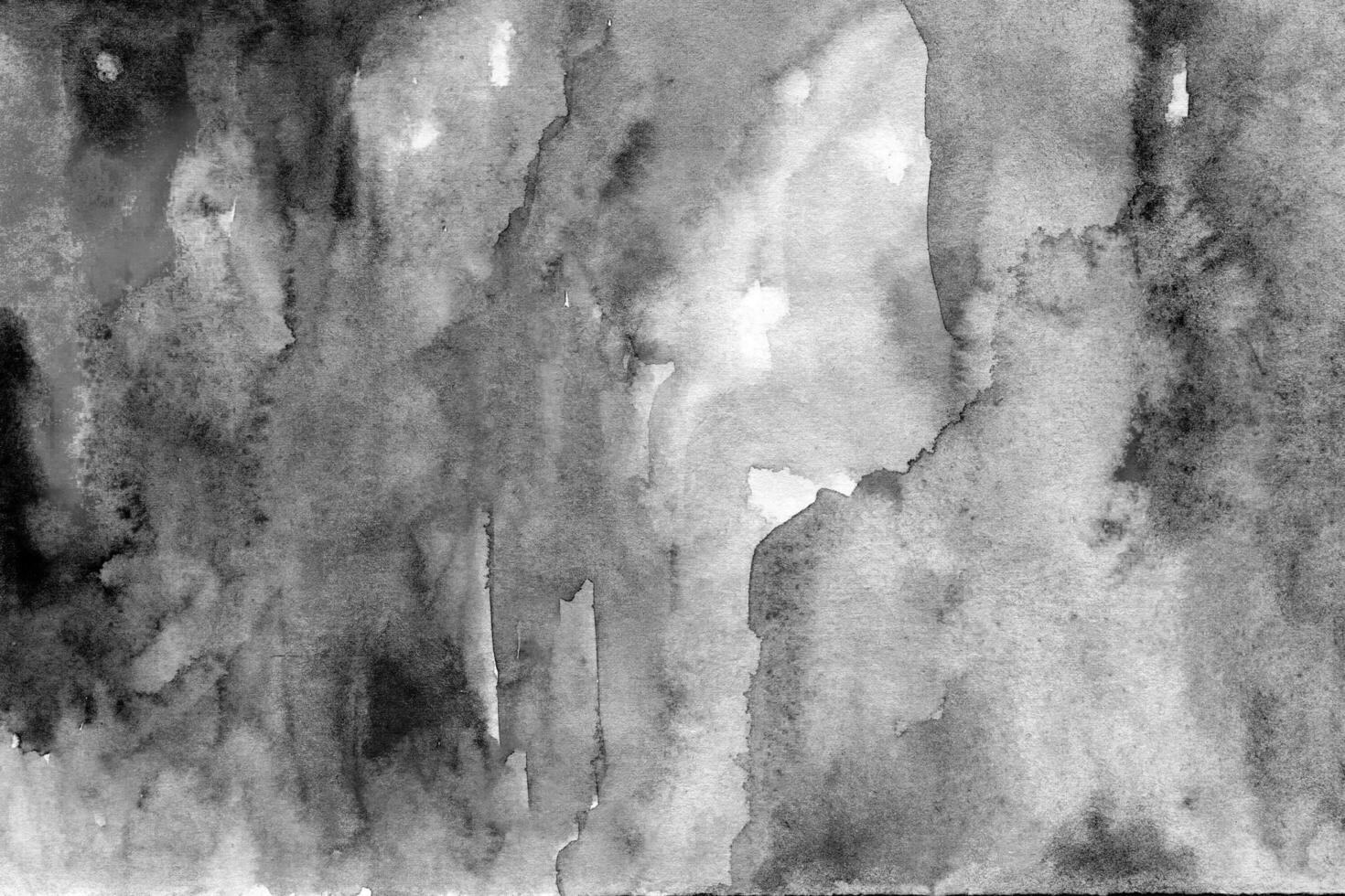 Black and white watercolor texture photo