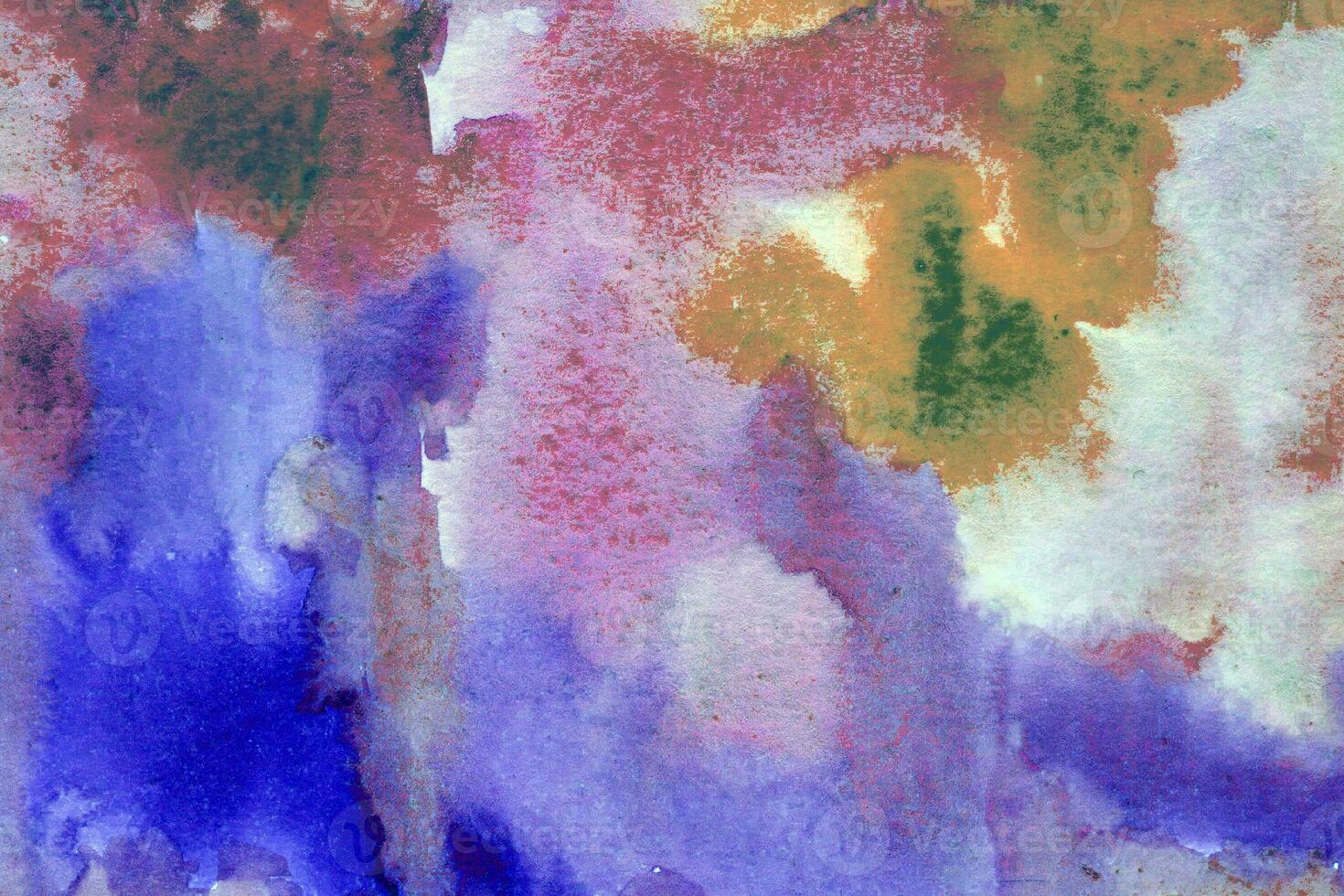 Purple green watercolor background texture photo