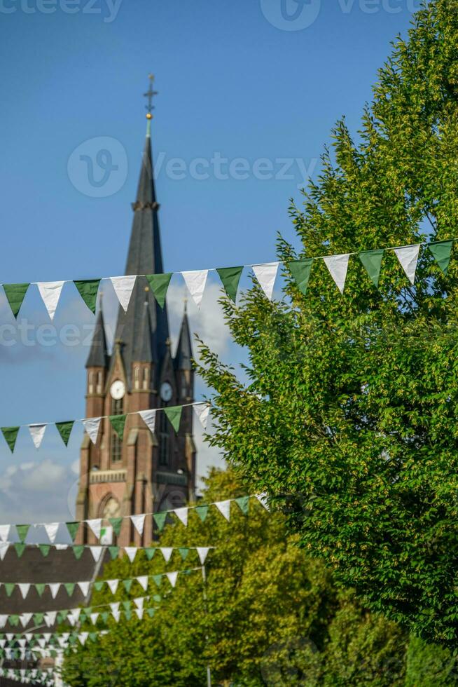 verano hora en el Alemania Westfalia foto