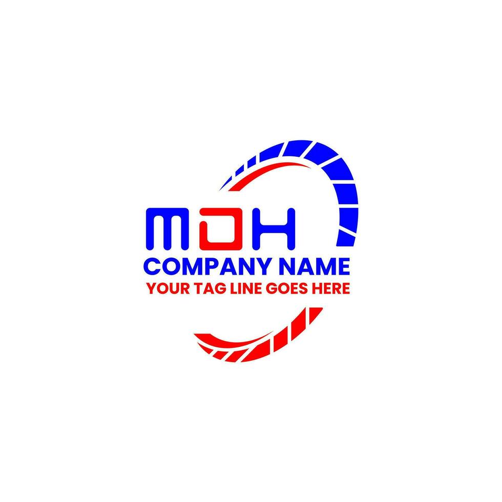 MDH letter logo creative design with vector graphic, MDH simple and modern logo. MDH luxurious alphabet design