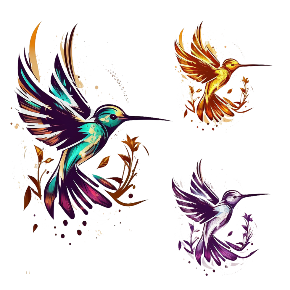 cartoon bird character on png. Ai Generative png