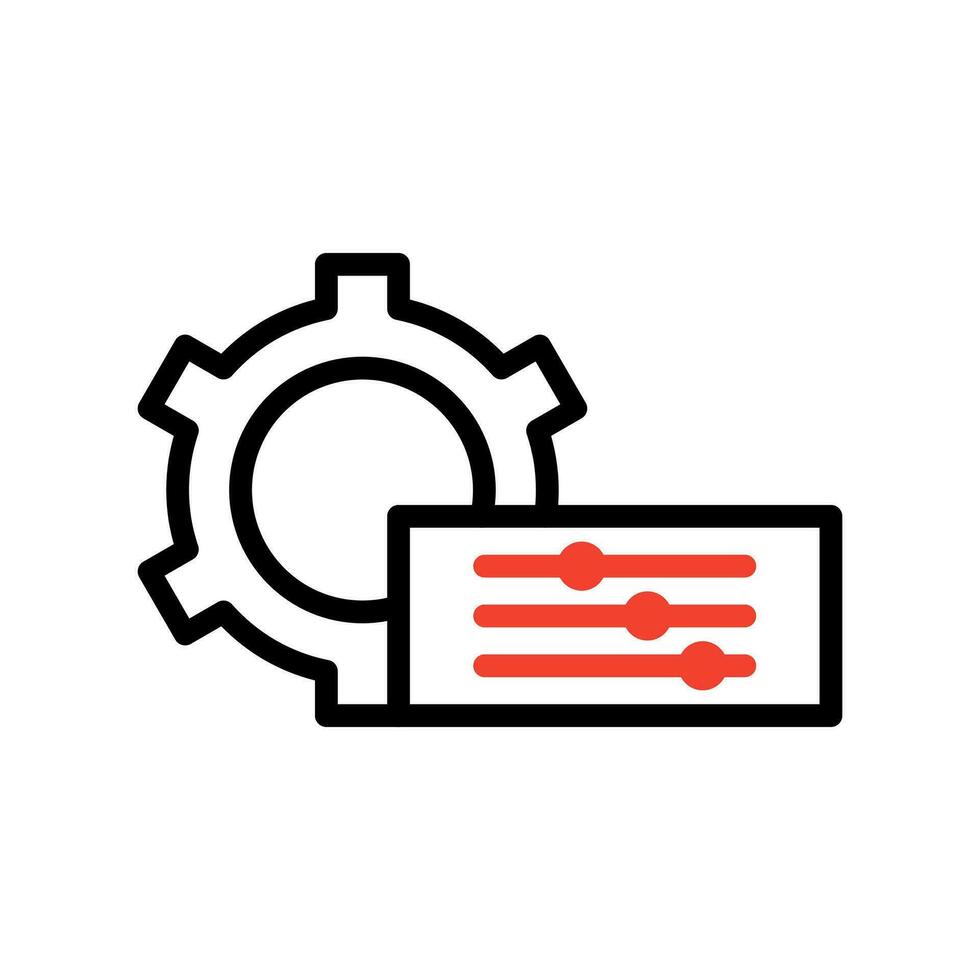 icon customization. Personal change. Change levels. Customization and alignment. Isolated on white editable background. vector