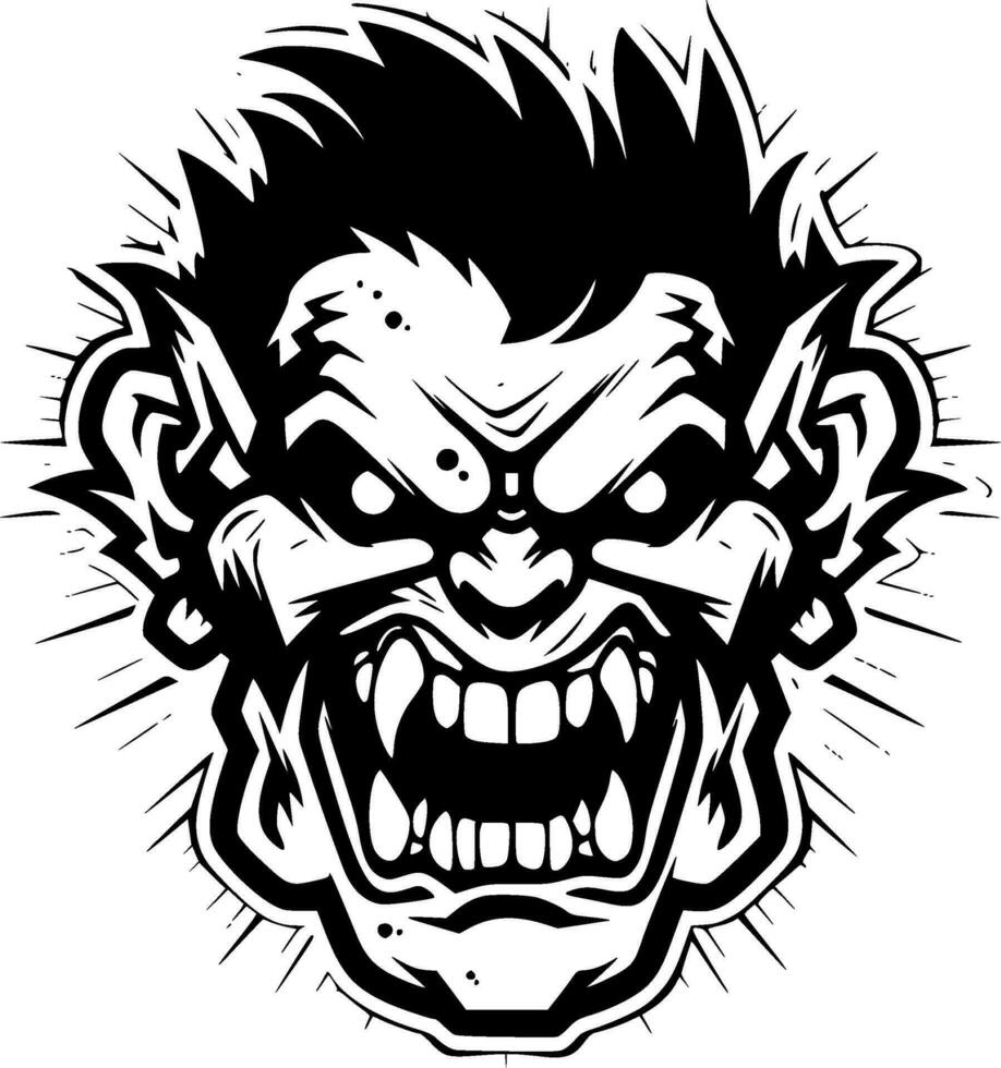 Zombie - High Quality Vector Logo - Vector illustration ideal for T-shirt graphic