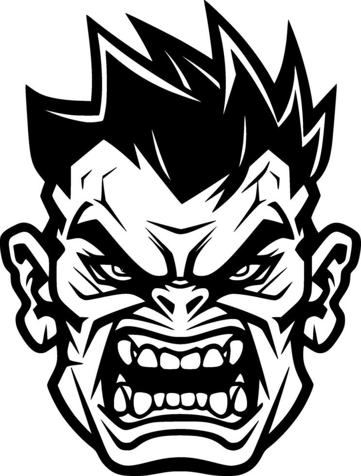 zombi - alto calidad vector logo - vector ilustración ideal para camiseta gráfico