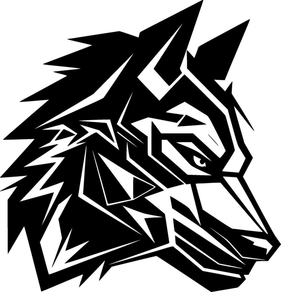 Wolf - High Quality Vector Logo - Vector illustration ideal for T-shirt graphic