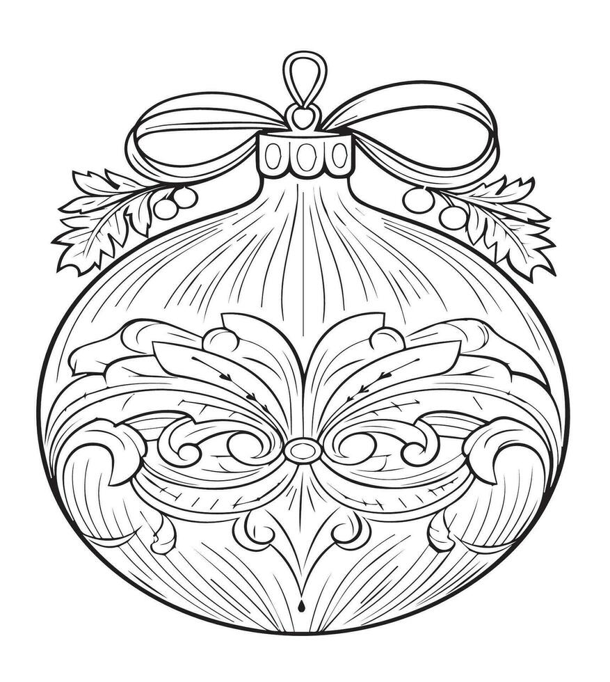 Premium Vector  Hand drawn ornament design adult coloring page