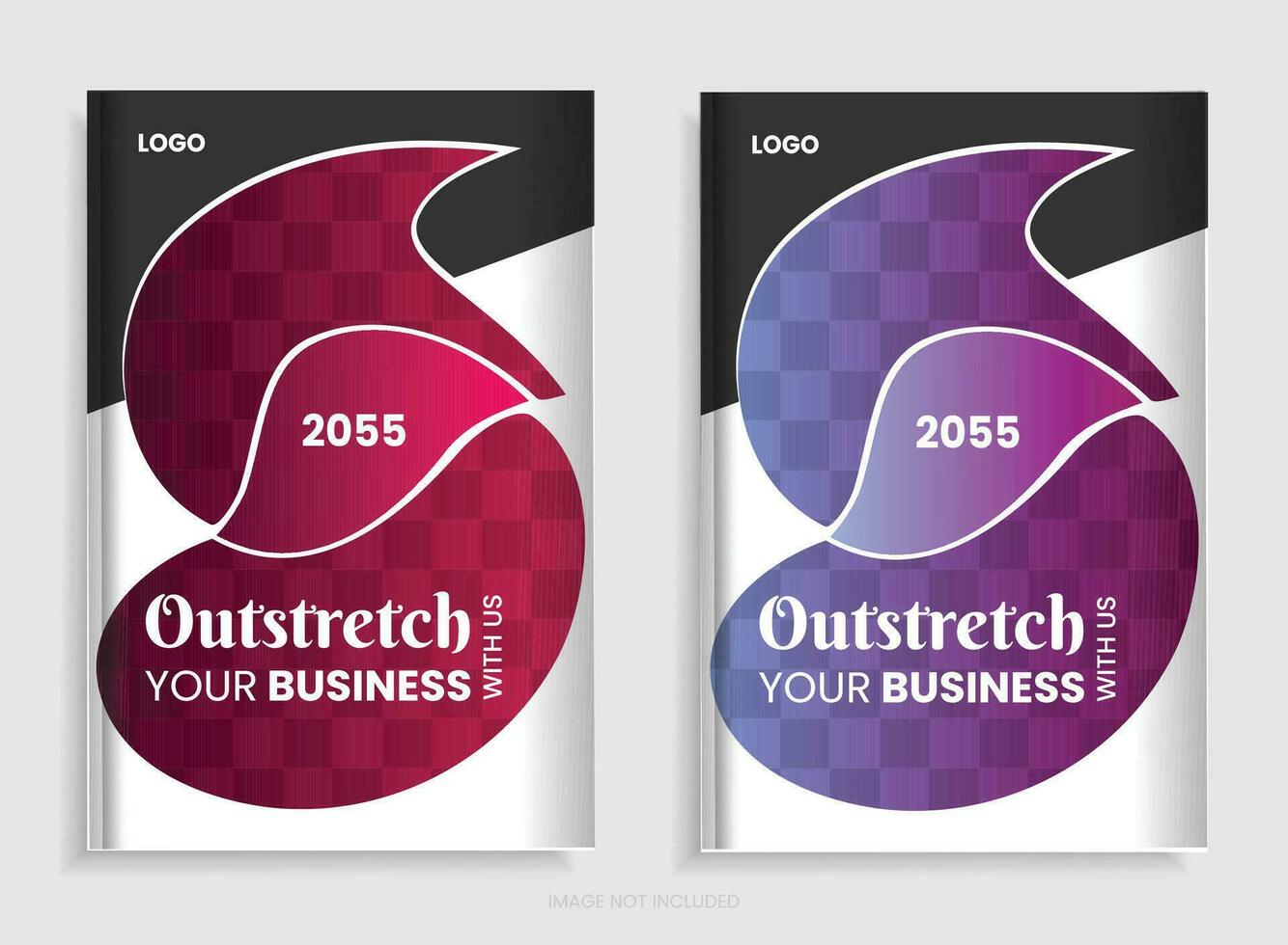 Annual report brochure design template vector, Leaflet presentation, book cover, and layout vector