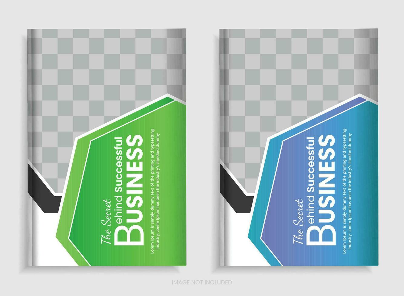 Annual report brochure design template vector, Leaflet presentation, book cover, and layout vector