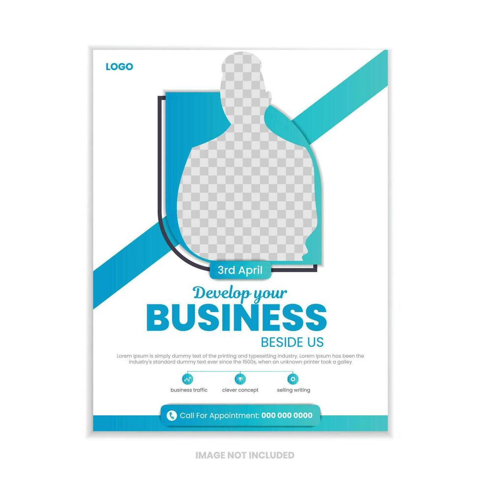 Multipurpose Flyer Layout vector