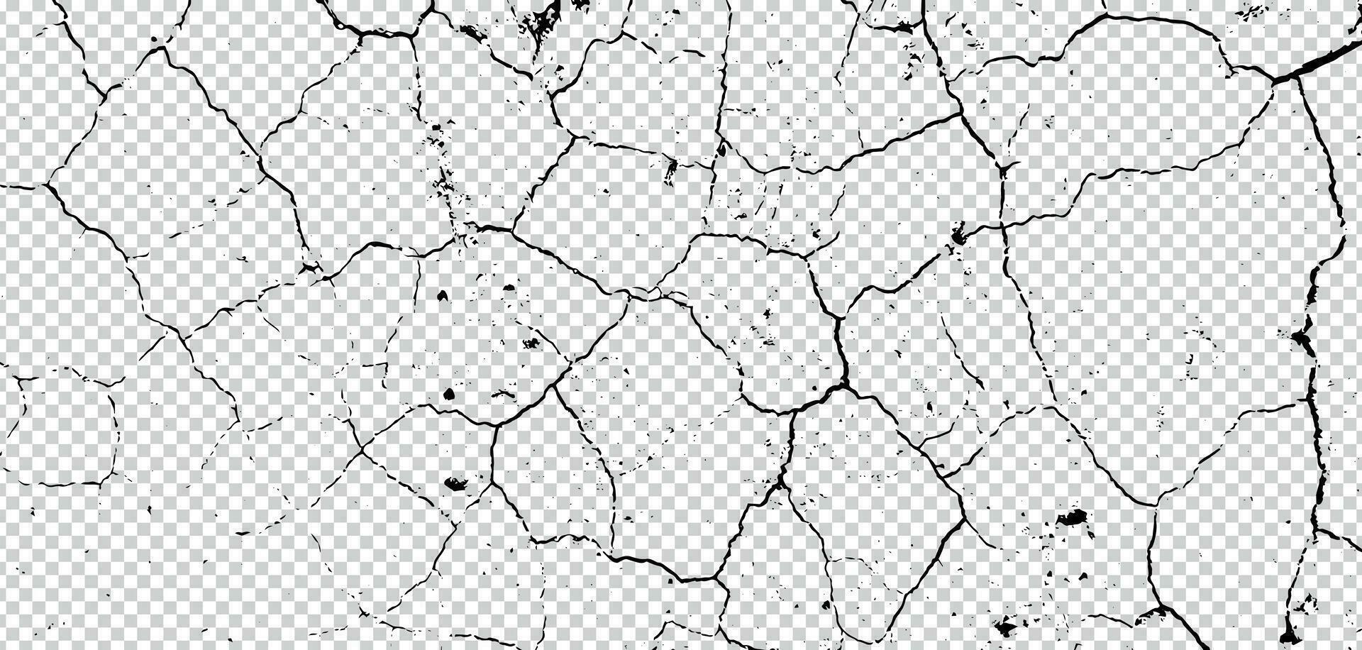 a cracked wall with cracks and cracks, grunge, overlay, grungy, spray, grunge background vector