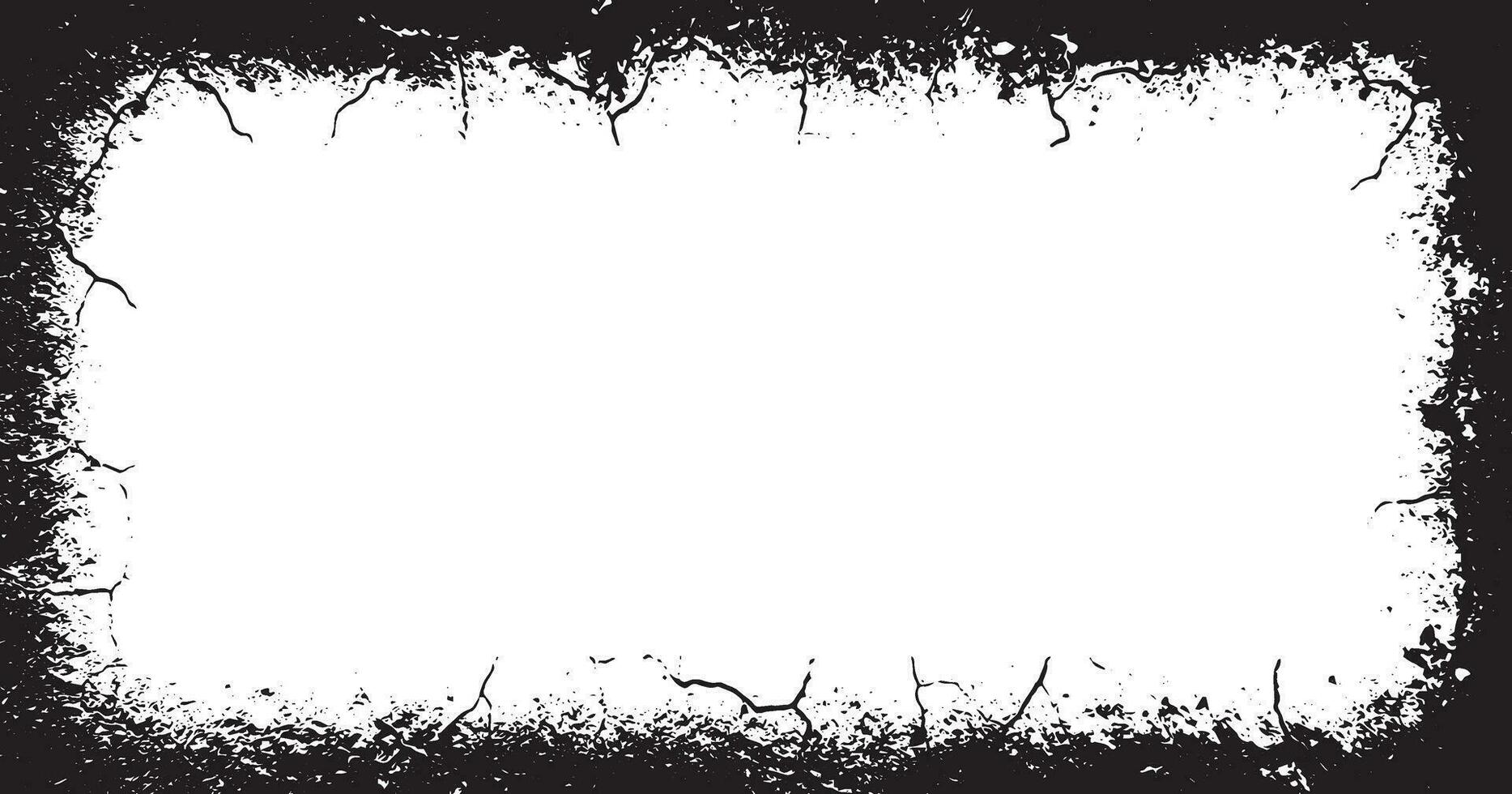 grunge border with black and white text, grunge border, grunge frame grungy, abstract vector