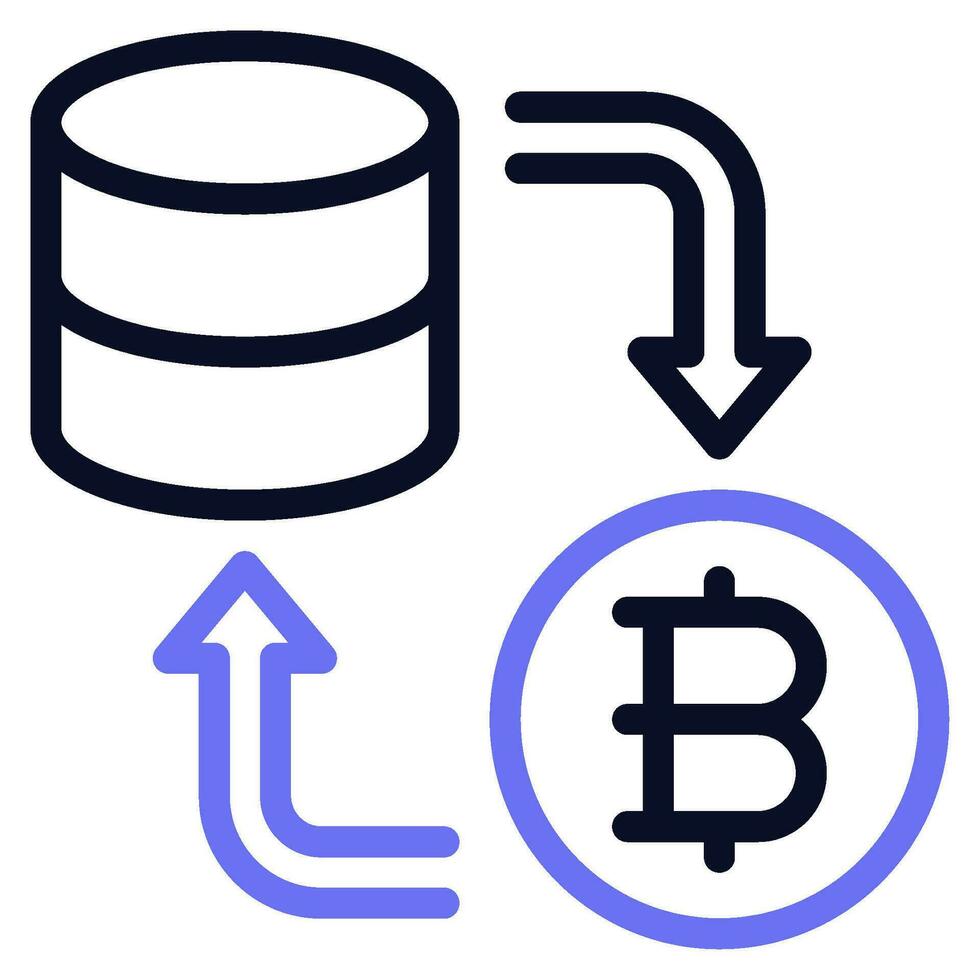 Tokenization Icon illustration vector