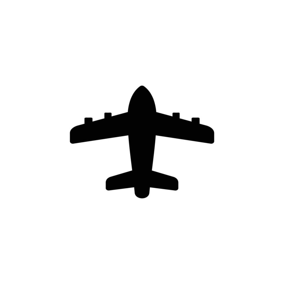 Airplane icons, Soar to new heights with our sleek airplane icons. Ideal for travel and aviation concepts. vector