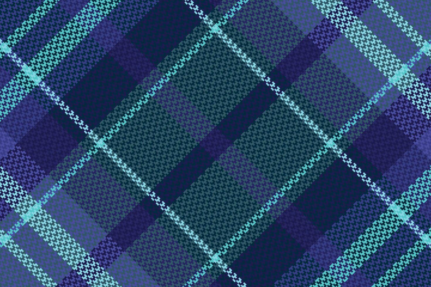 Tartan or plaid winter color pattern. vector