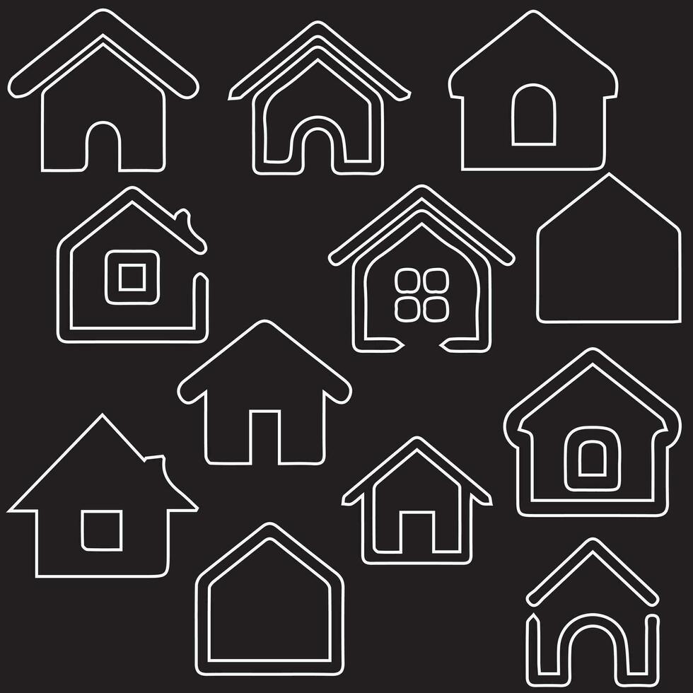 bundle house vector 27603790 Vector Art at Vecteezy
