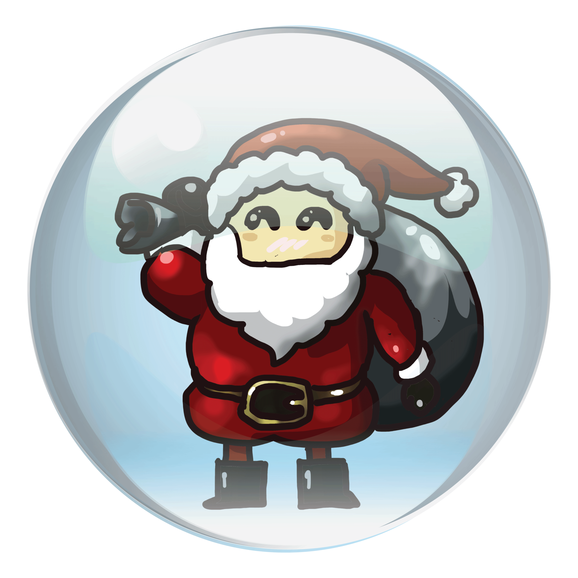 Papa Noel claus rojo nieve hombre Navidad calcetines arco 27604314 PNG