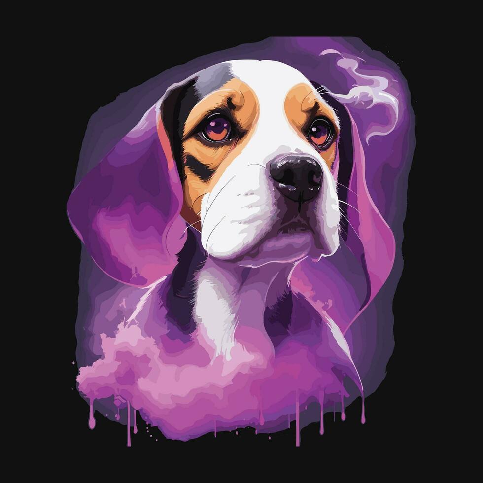 Beaqles dog vector