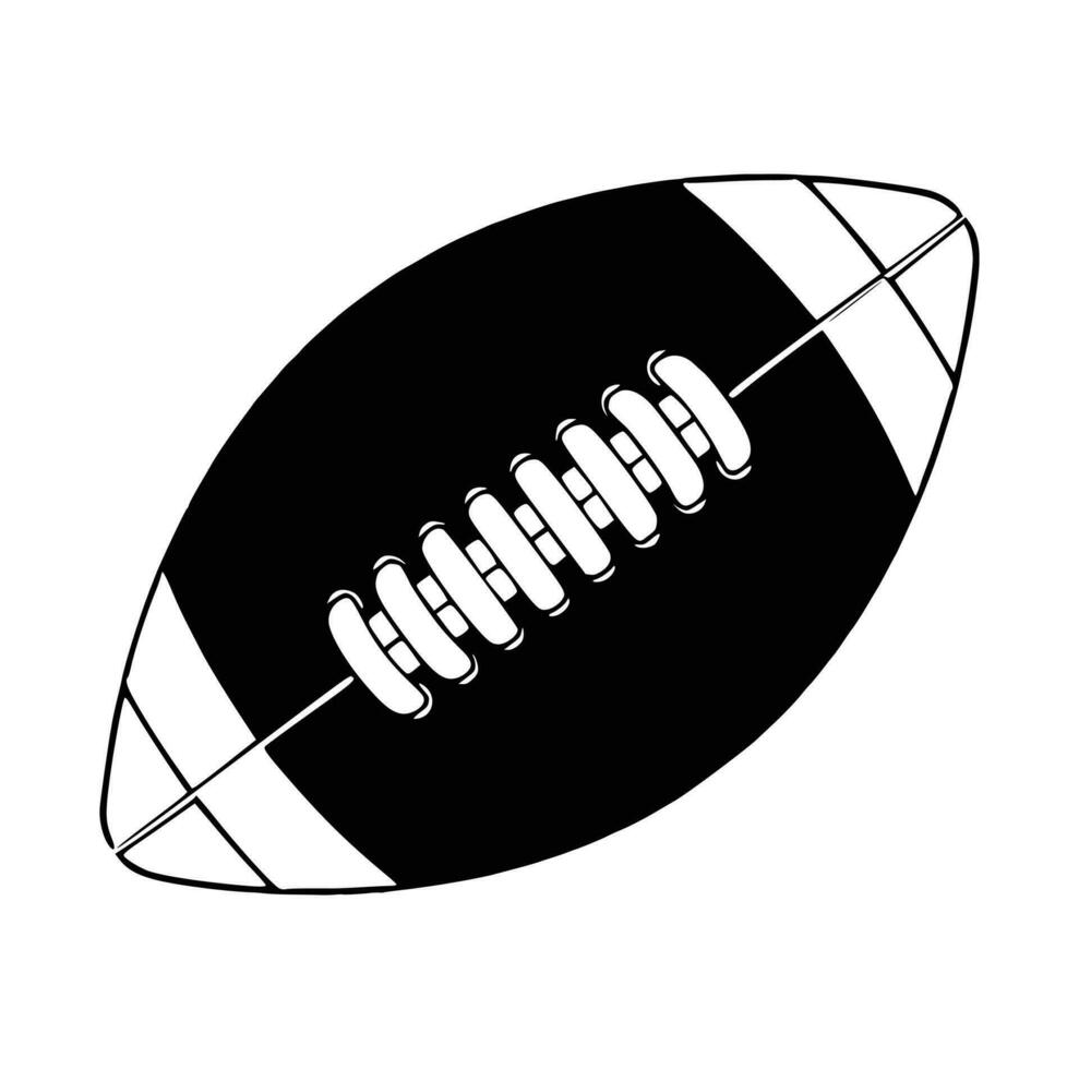 American football elements set vector