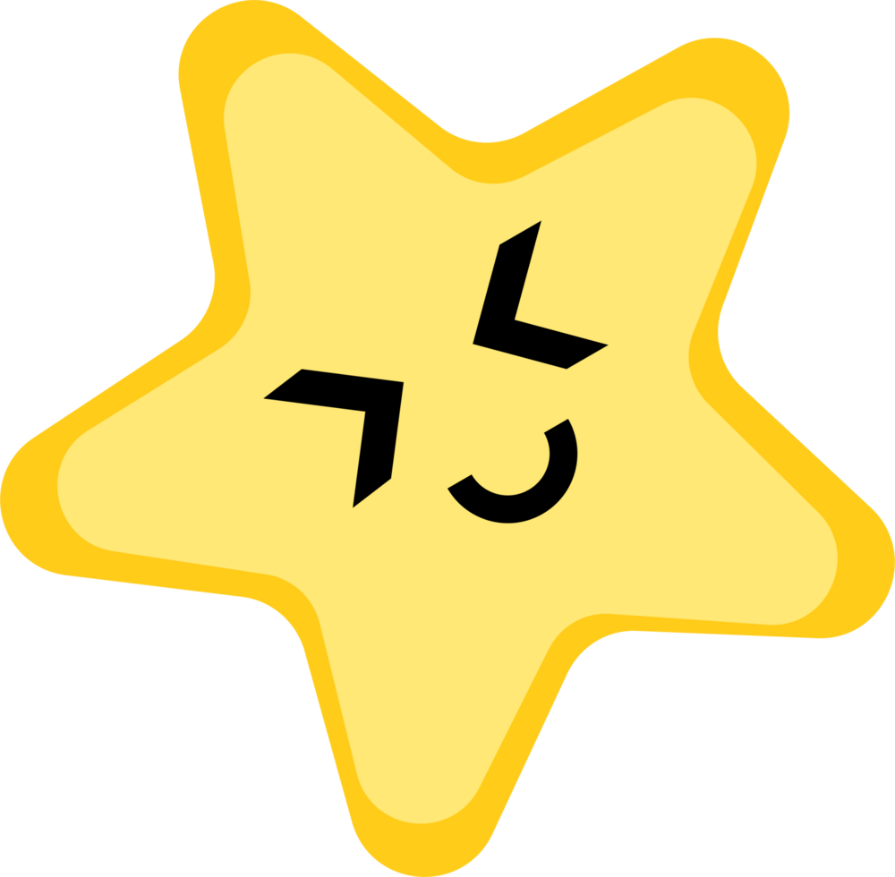 hand drawn star fruit png