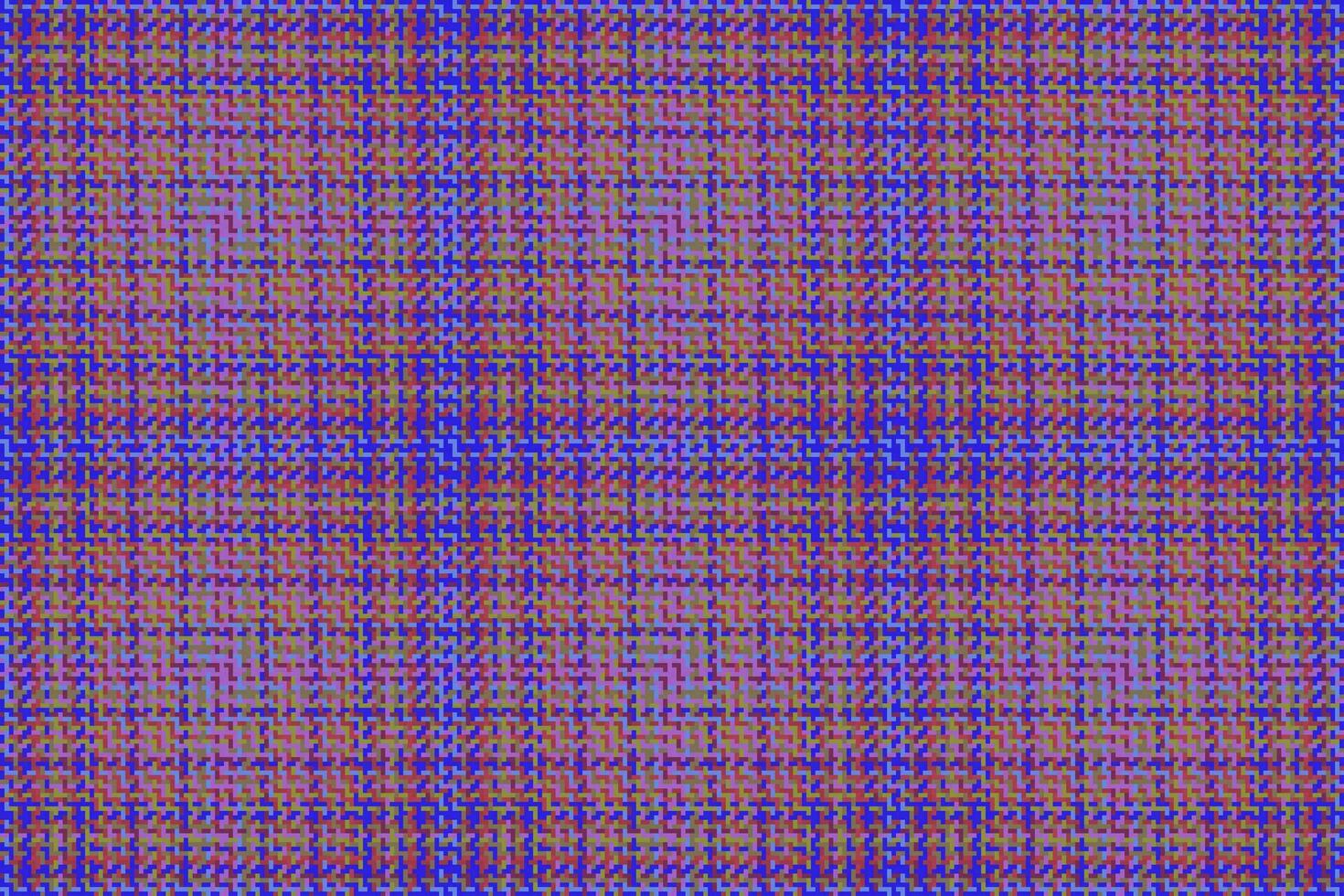 Check background pattern of seamless textile texture with a vector tartan fabric plaid.