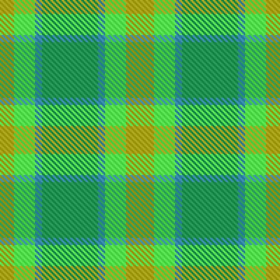 Vector textile texture of pattern check tartan with a fabric background plaid seamless.