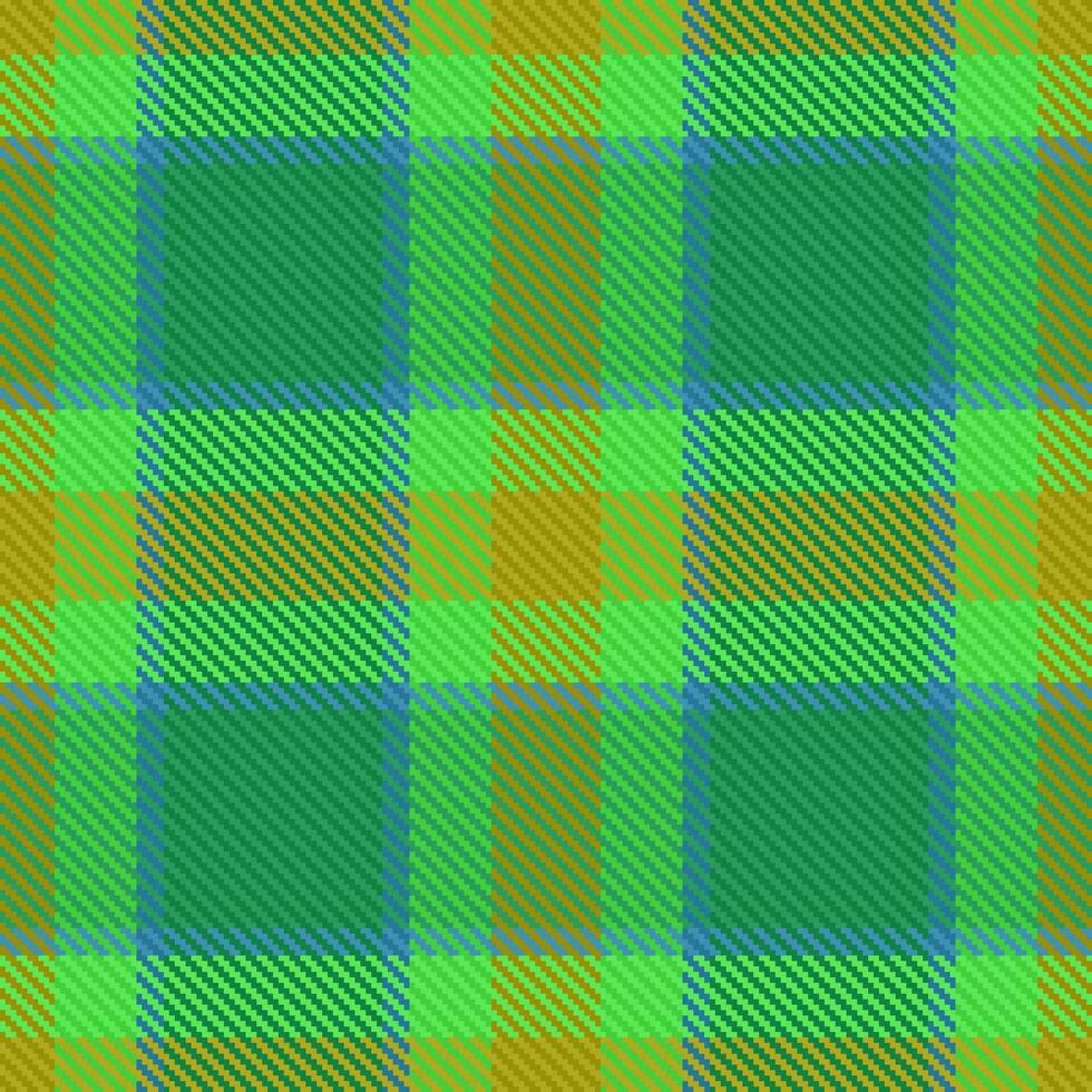 Vector textile texture of pattern check tartan with a fabric background plaid seamless.