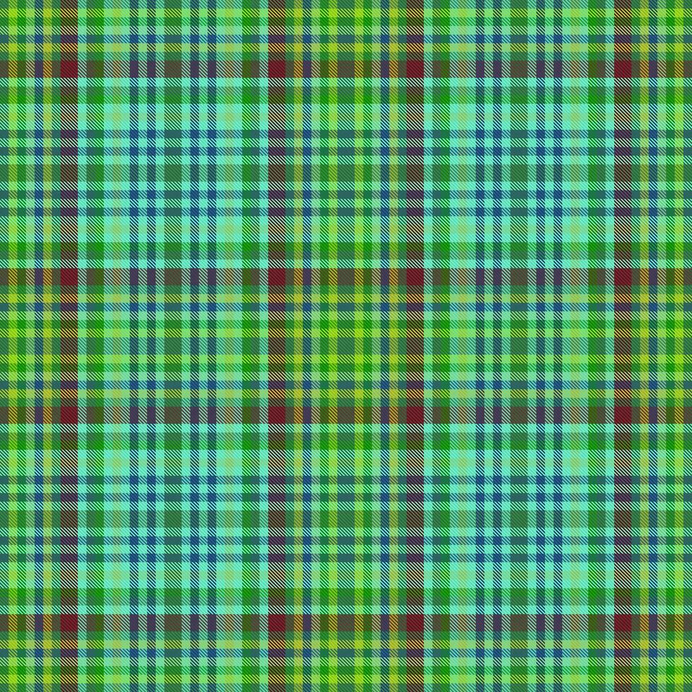Seamless check vector of textile plaid fabric with a pattern tartan texture background.