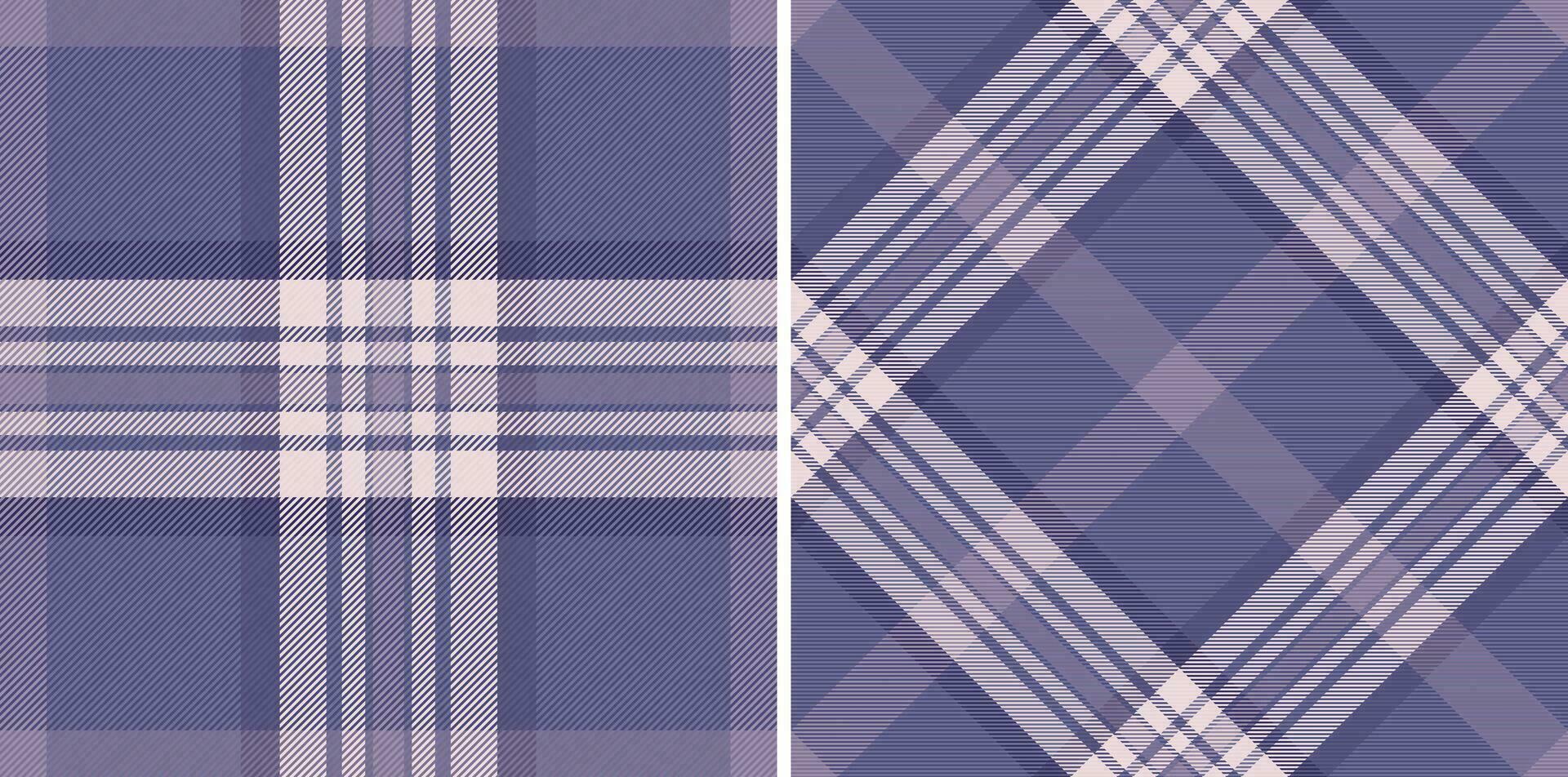 Textile vector fabric of background plaid texture with a check tartan pattern seamless.