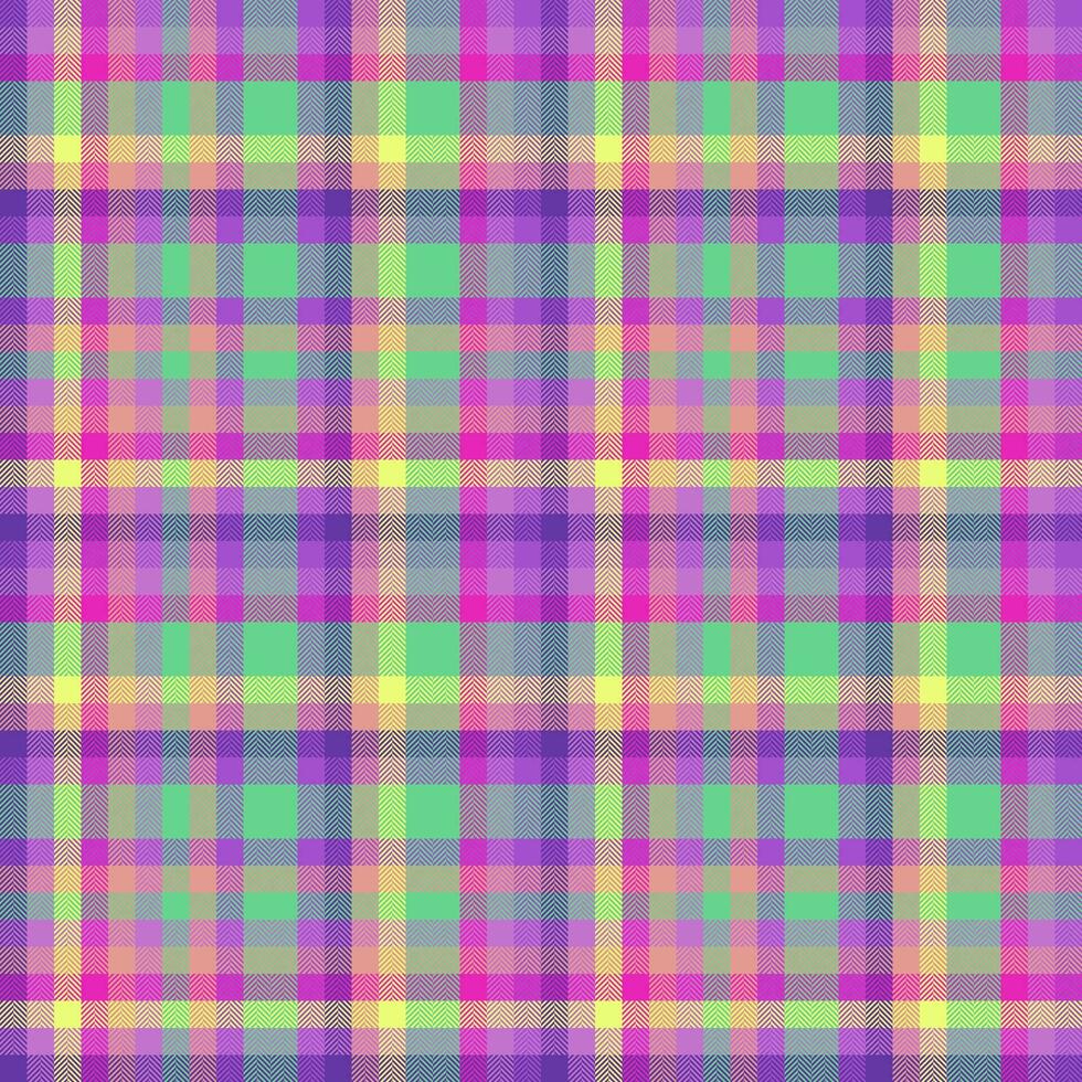 Seamless vector tartan of background texture plaid with a textile pattern check fabric.