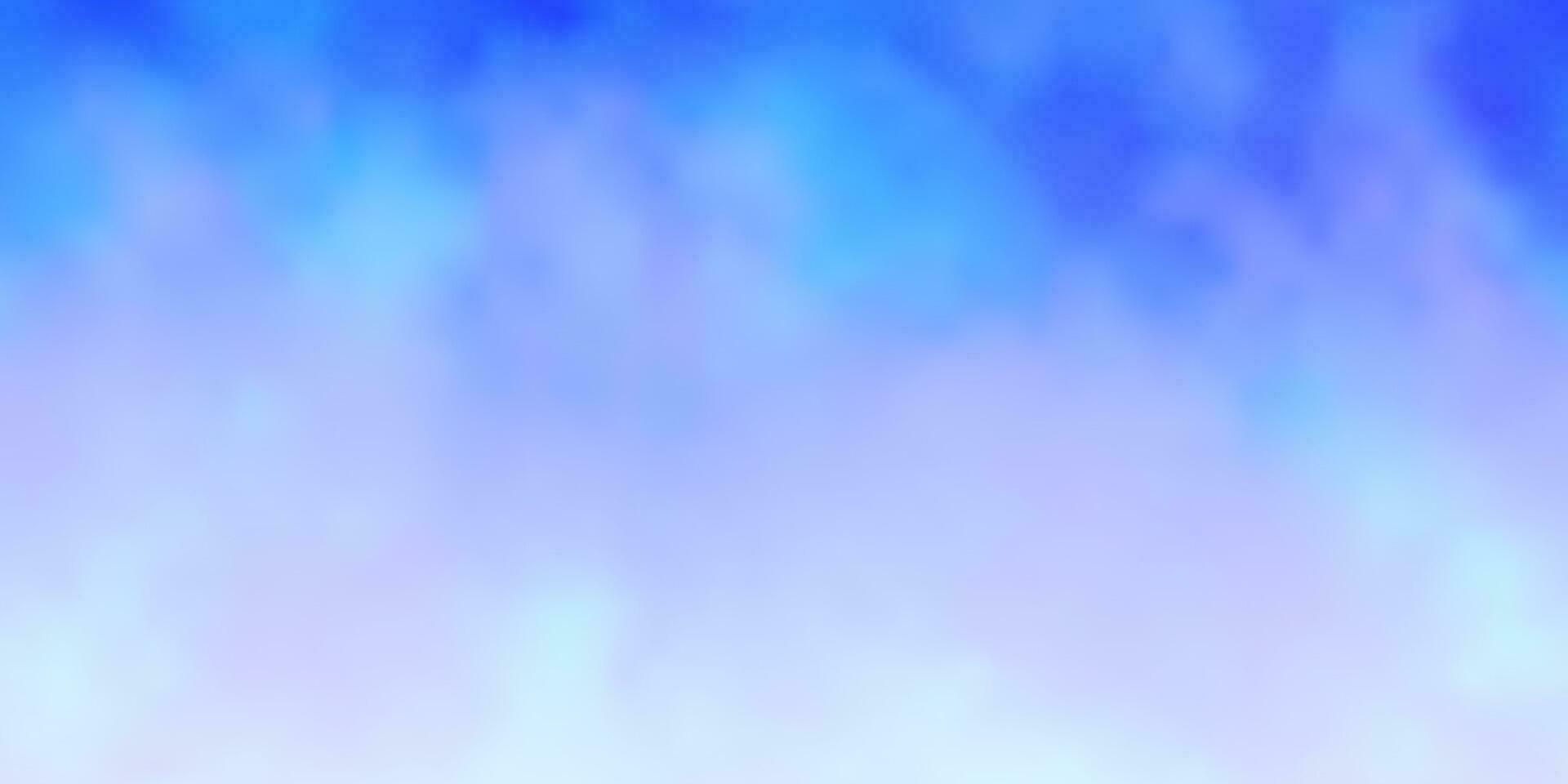 Light BLUE vector background with clouds.