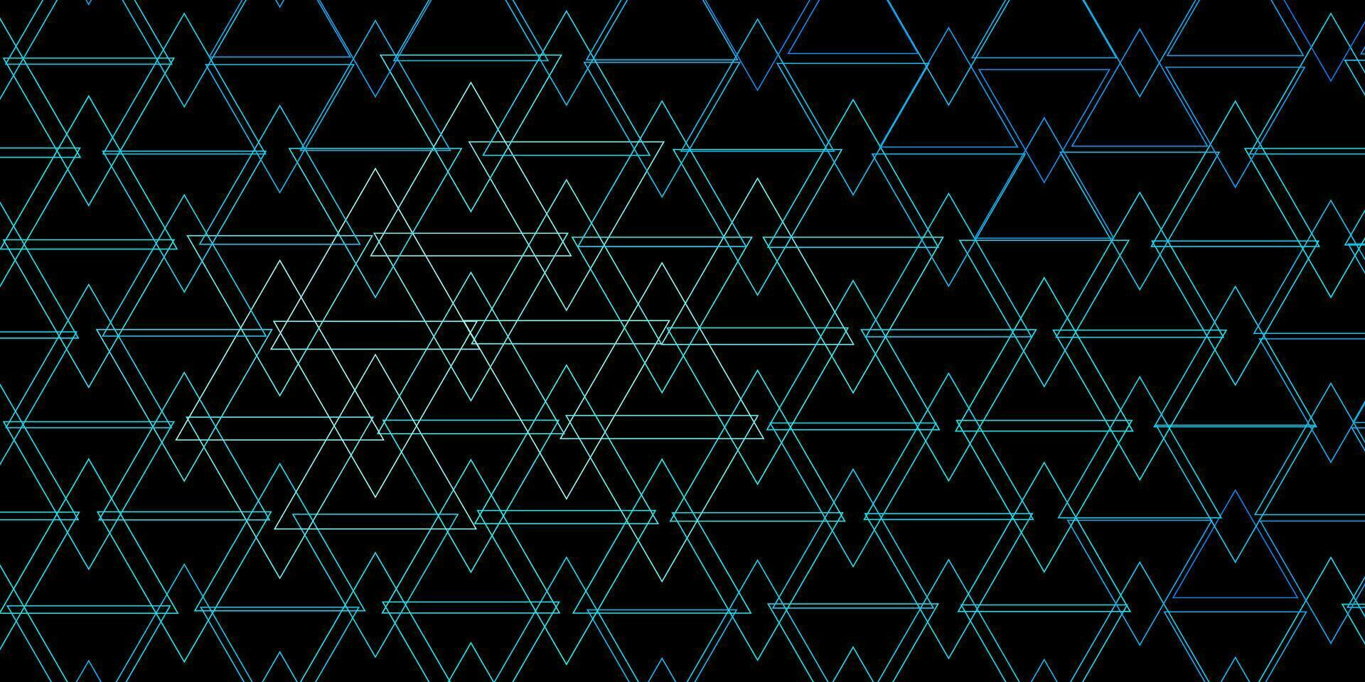 Dark BLUE vector layout with lines, triangles.