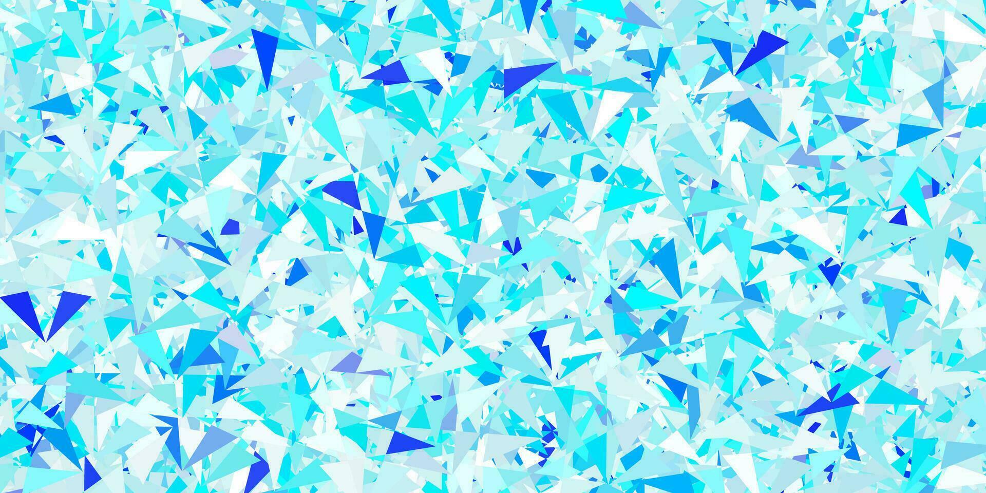 Light blue vector pattern with polygonal shapes.