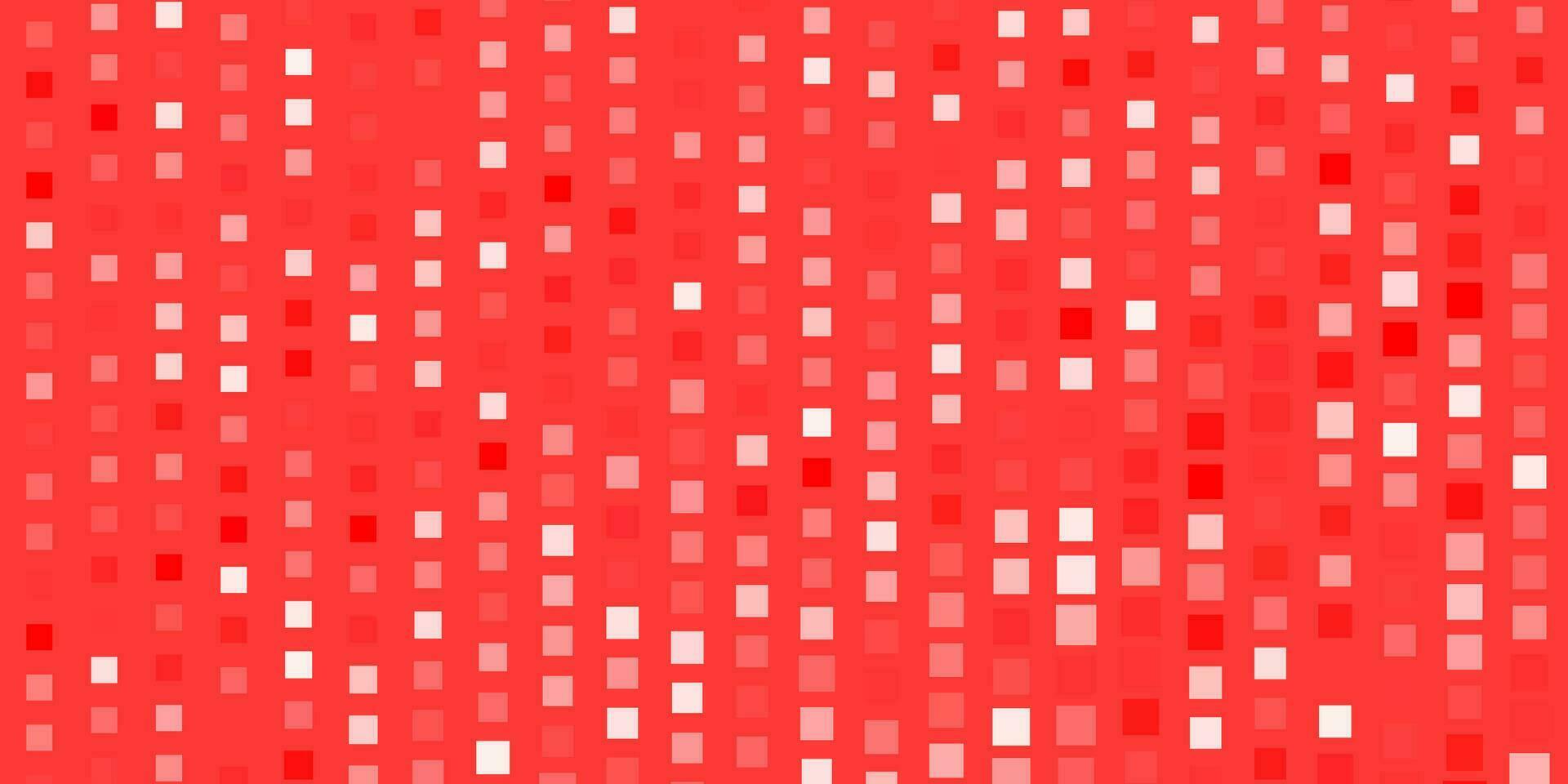 Light Red vector template with rectangles.