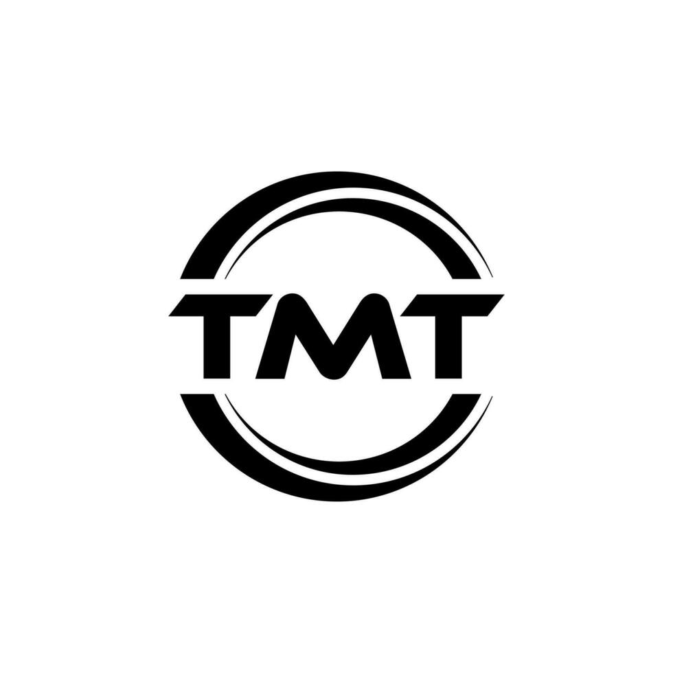 tmt logo diseño, inspiración para un único identidad. moderno elegancia y creativo diseño. filigrana tu éxito con el sorprendentes esta logo. vector