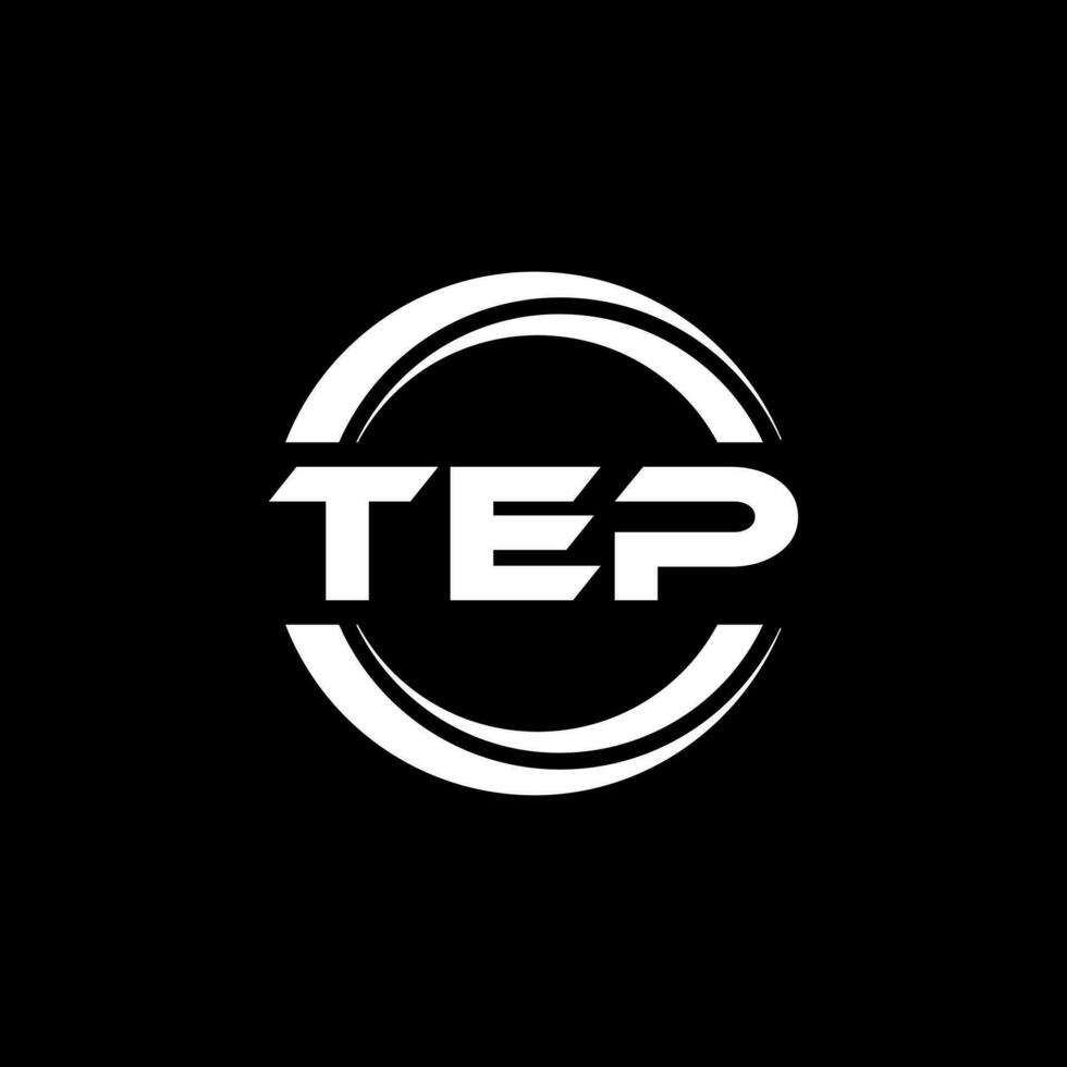 TEP Logo Design, Inspiration for a Unique Identity. Modern Elegance and Creative Design. Watermark Your Success with the Striking this Logo. vector