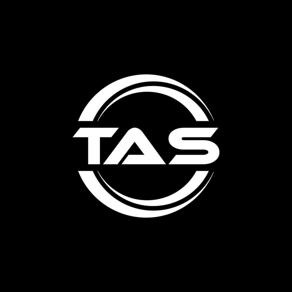 TAS Logo Design, Inspiration for a Unique Identity. Modern Elegance and Creative Design. Watermark Your Success with the Striking this Logo. vector