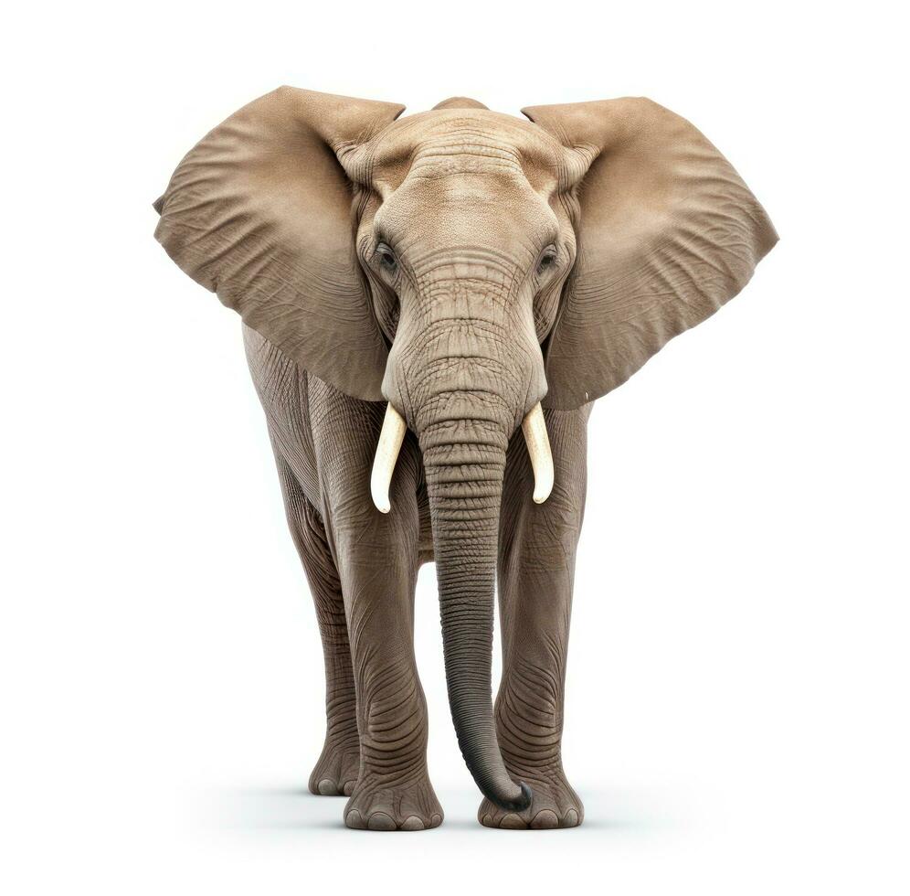 Elephant animal isolated photo